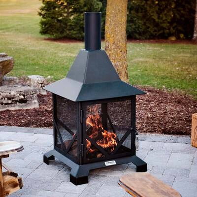 Chiminea Outdoor Fireplace