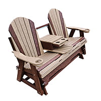 Poly Loveseat Glider