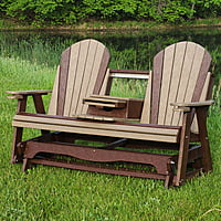 Poly Loveseat Glider