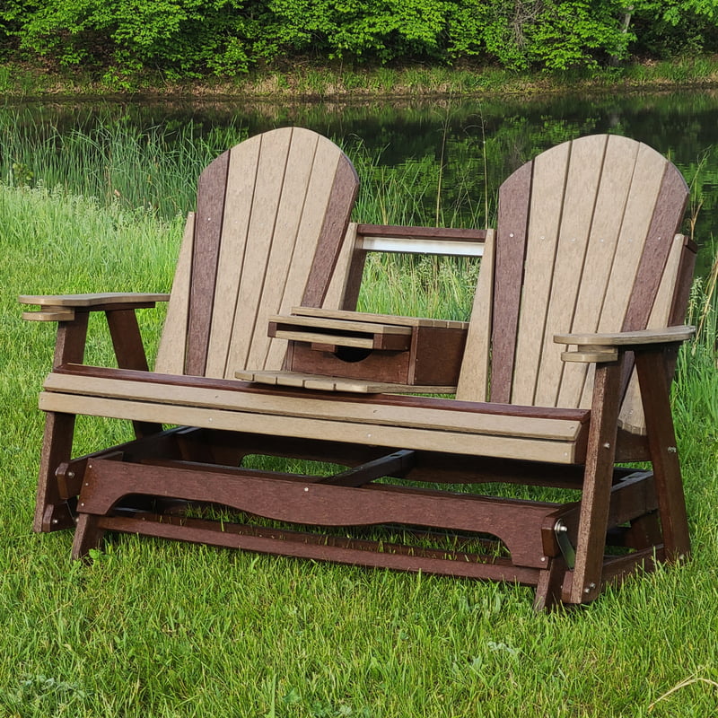 Poly Loveseat Glider