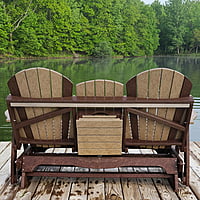 Poly Loveseat Glider