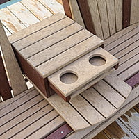 Poly Loveseat Glider