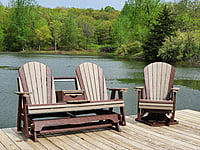 Poly Loveseat Glider