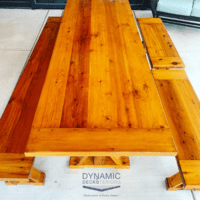 4 Piece Knotty Farmhouse Collection (Cedar)