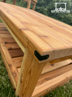 Knotty Collection Cedar Coffee and End Table (2 piece patio set)