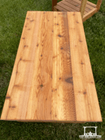 Knotty Collection Cedar Coffee and End Table (2 piece patio set)