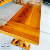 4 Piece Knotty Farmhouse Collection (Cedar)